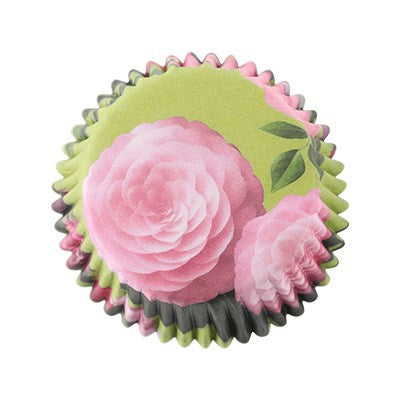 Cupcake Cases Foil Lined - Floral Set of 3, Pk/60