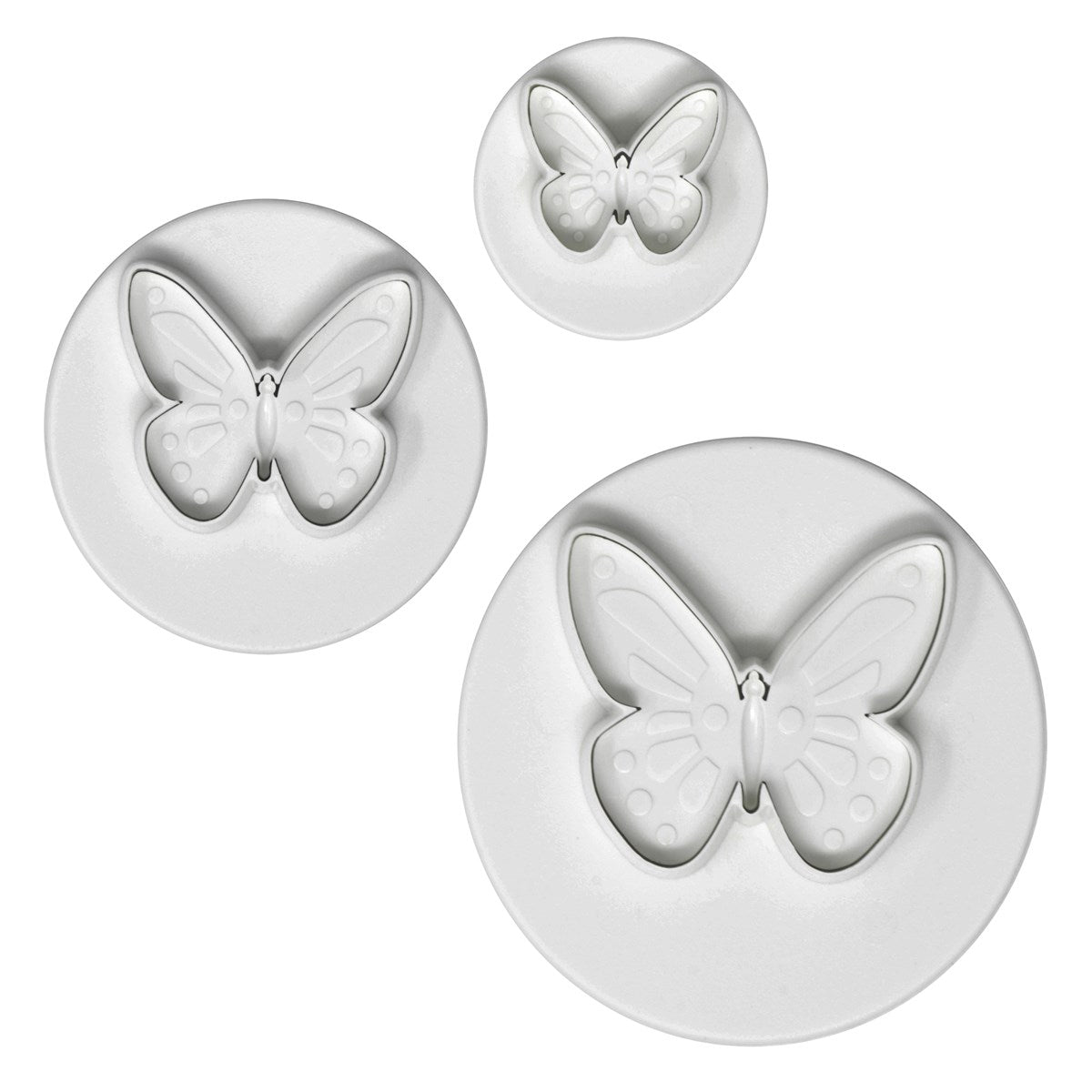 Pretty Butterfly Plunger Cutter - Set Of 3