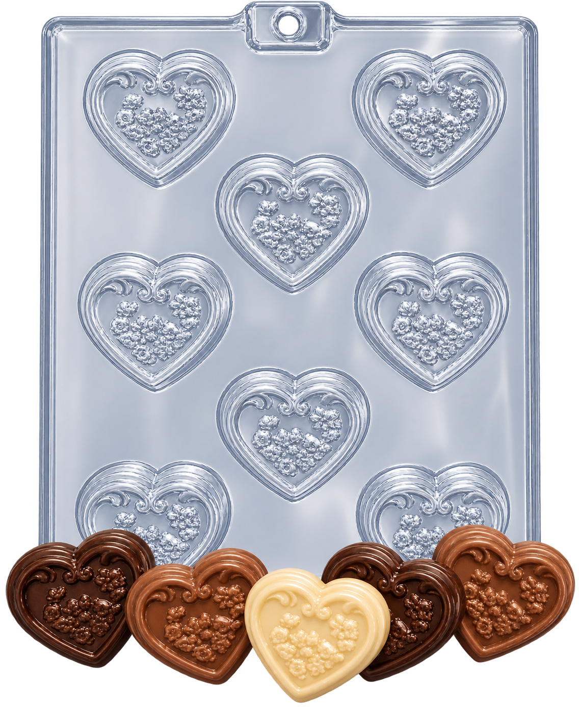 DECORATED HEART MINTS