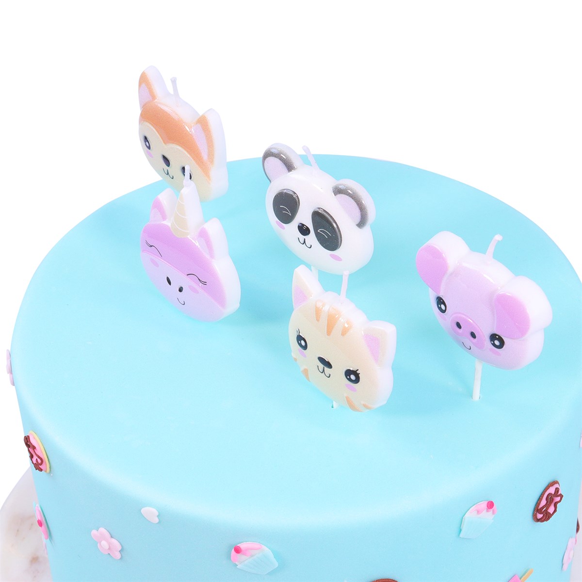 Kawaii Set of 5 Candles