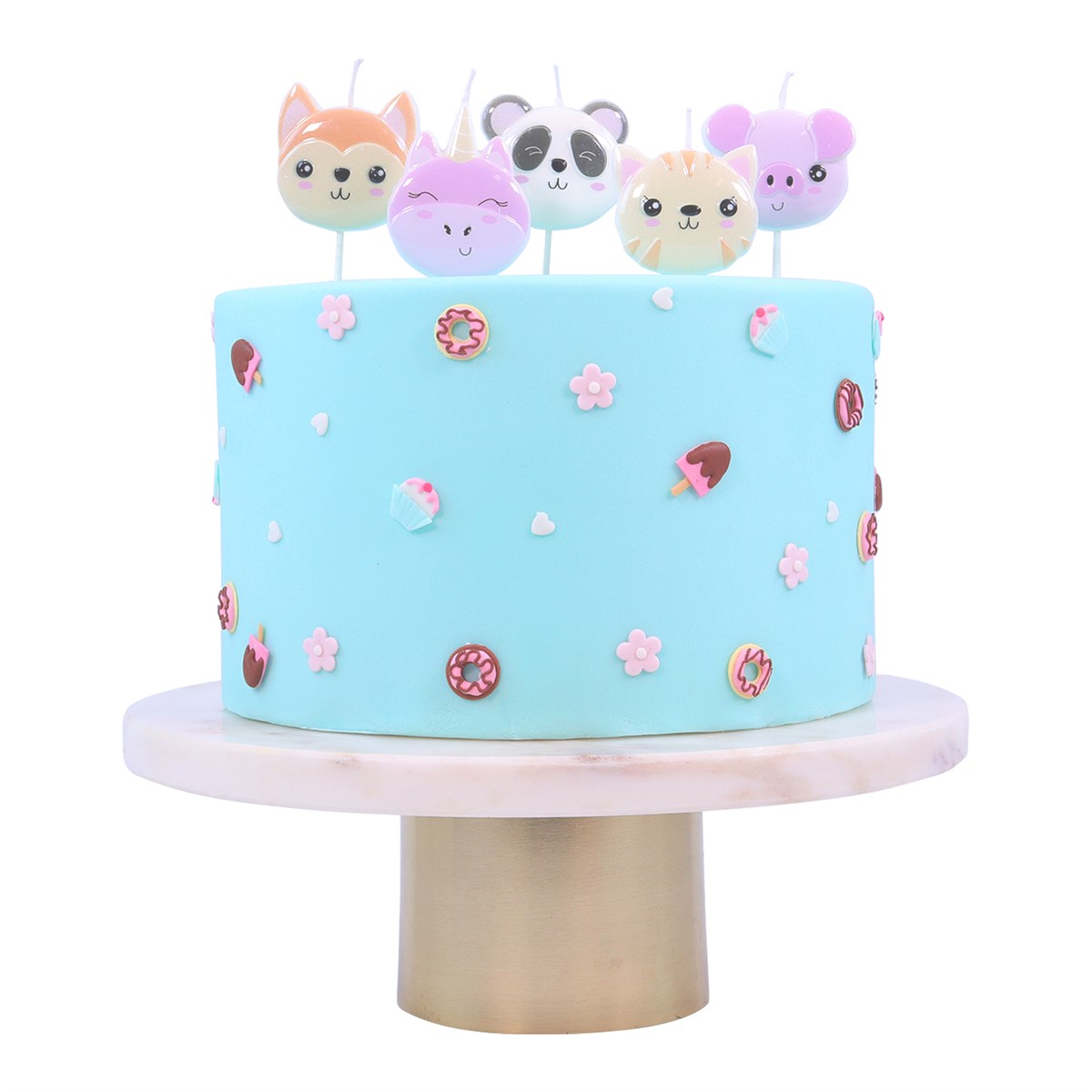 Kawaii Set of 5 Candles