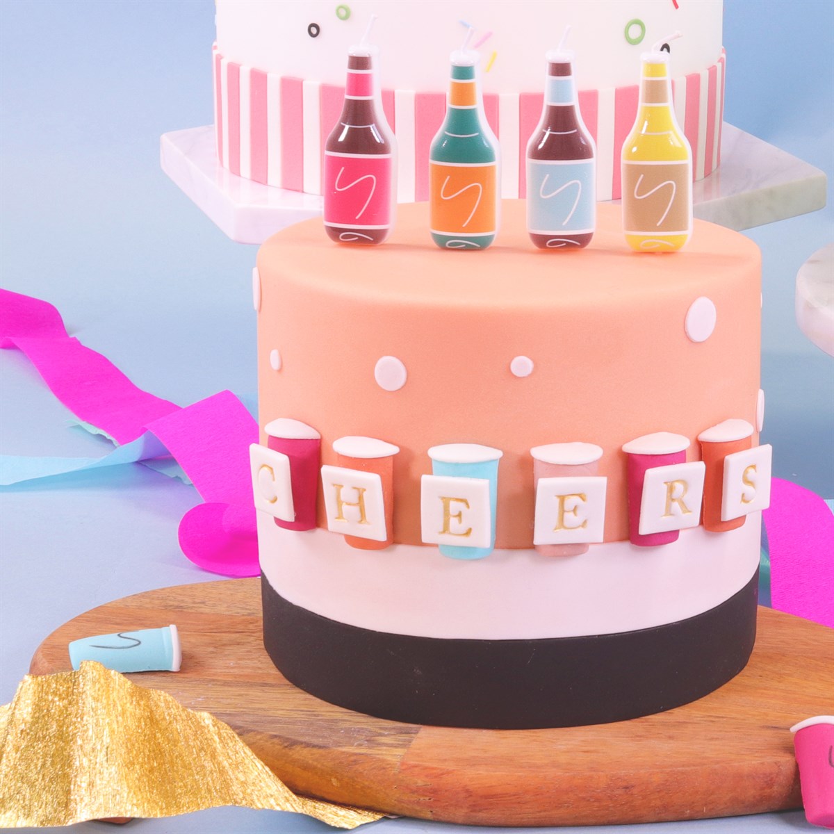 Bottle shaped Candles