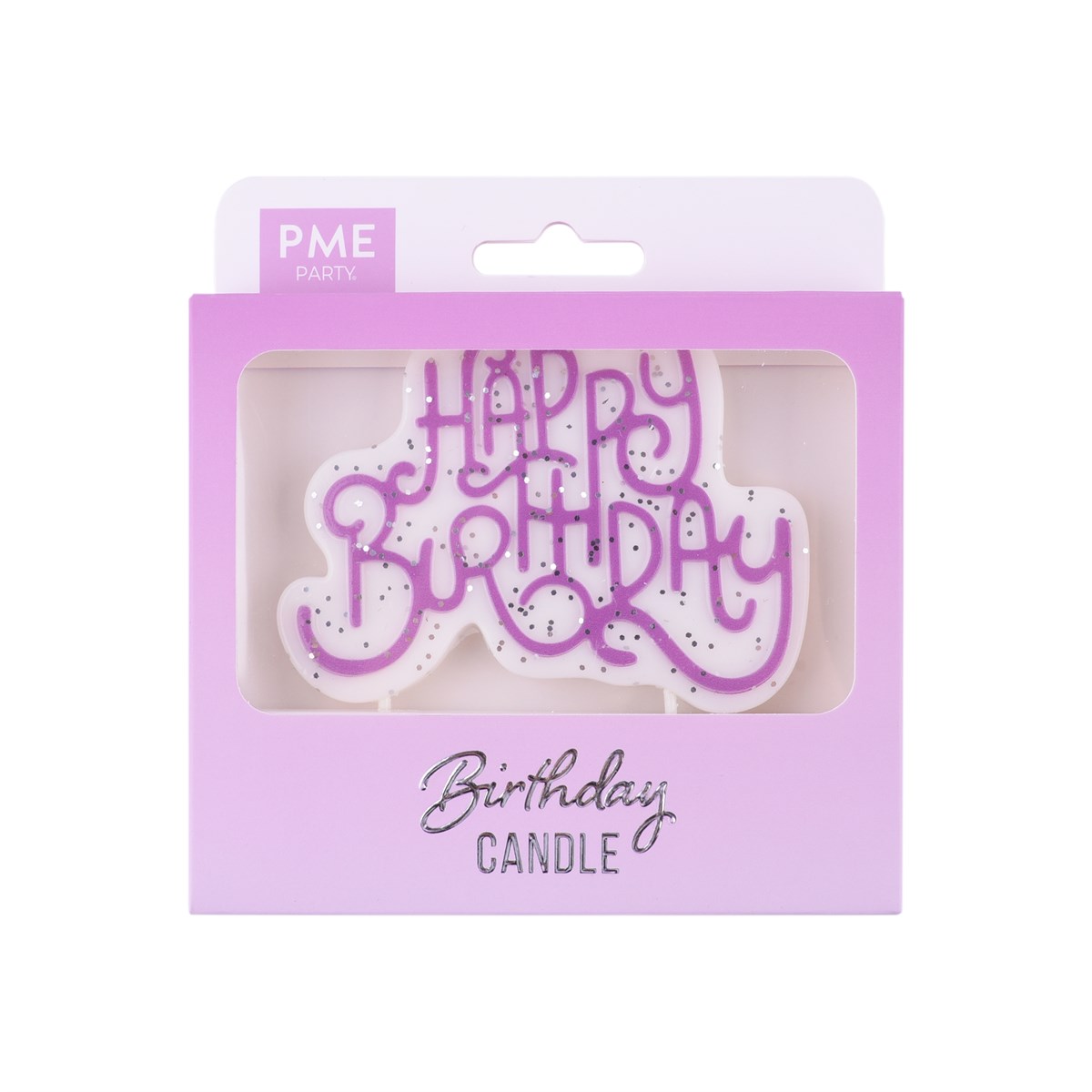 Happy Birthday Candle Cake Topper