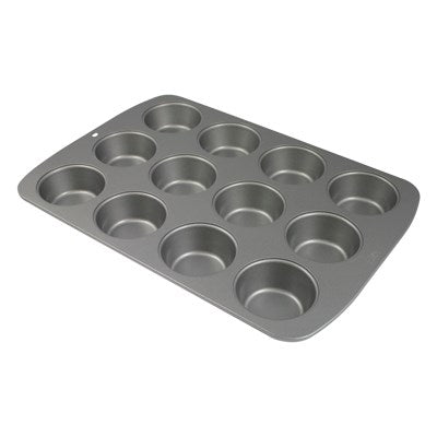 Non Stick - 12 Cup Muffin Pan (45 x 26.5 x 5cm / 17.7 x 10.4 x 2”)