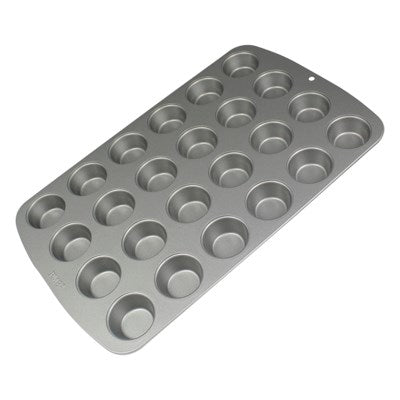 Non Stick - 24 Cup Mini Muffin Pan (35 x 26.5 x 2cm / 13.8 x 10.4 x 0.8”)