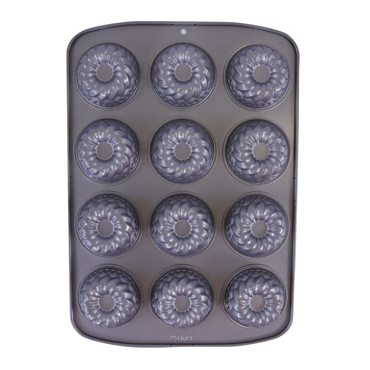 Non Stick - 12 Cup Mini Fancy Ring Pan (37.3 x 26.1mm / 14.7 x 10.3")