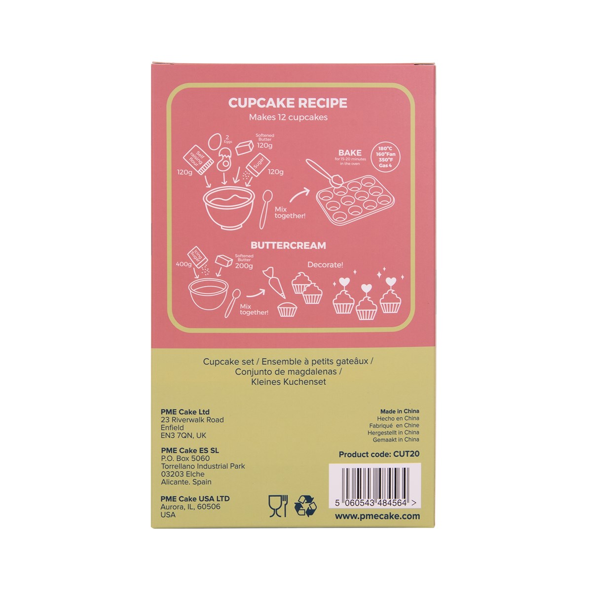 Cupcake Set - Go Wild Safari Animals (24 Cases And Toppers)