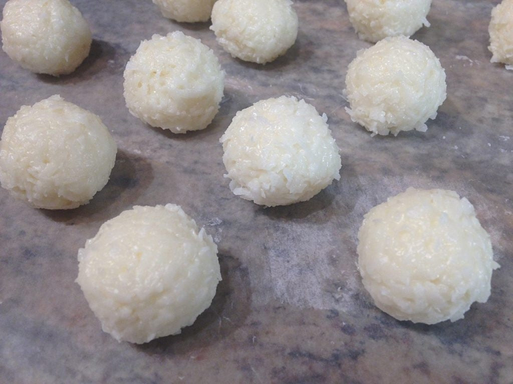Coconut Bon-Bon & Egg Filling