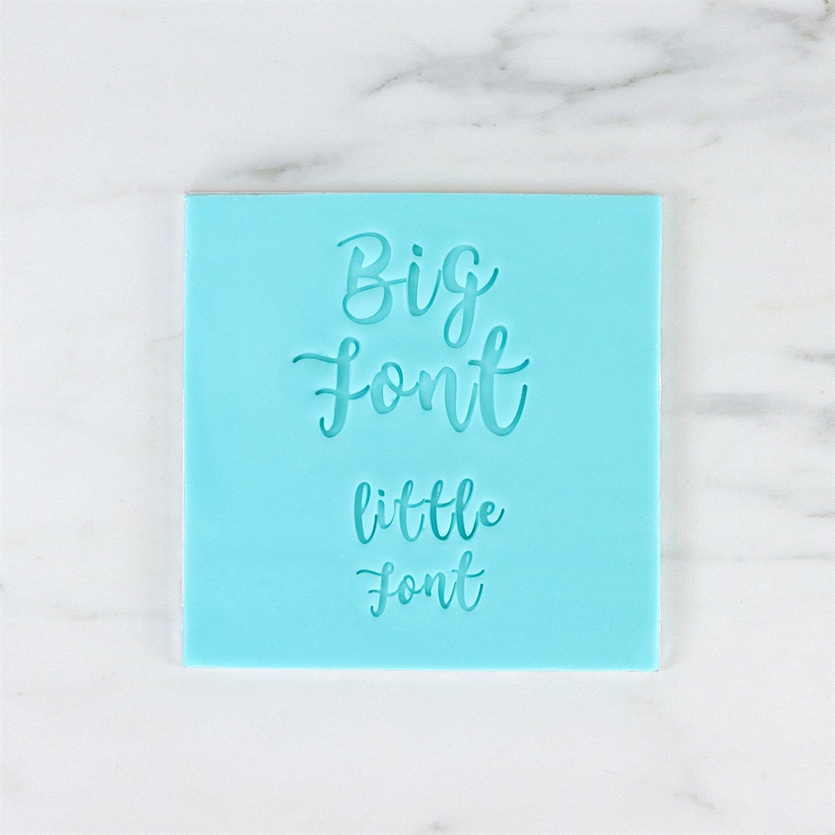 Fun Fonts - Cupcakes and Cookies Stamping Set