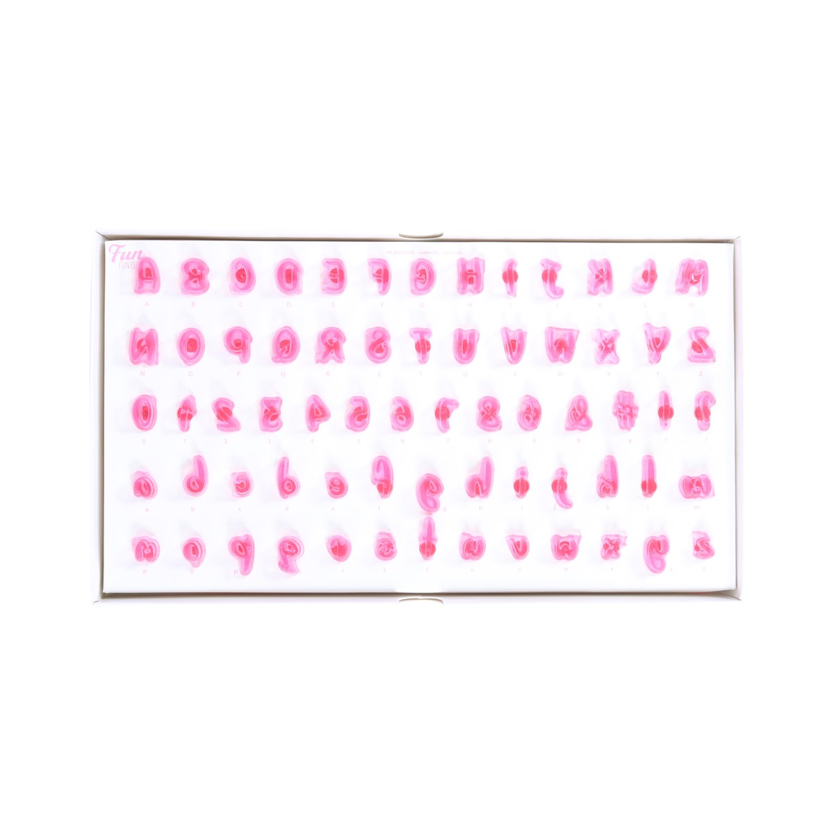 Fun Fonts - Cupcakes and Cookies Stamping Set