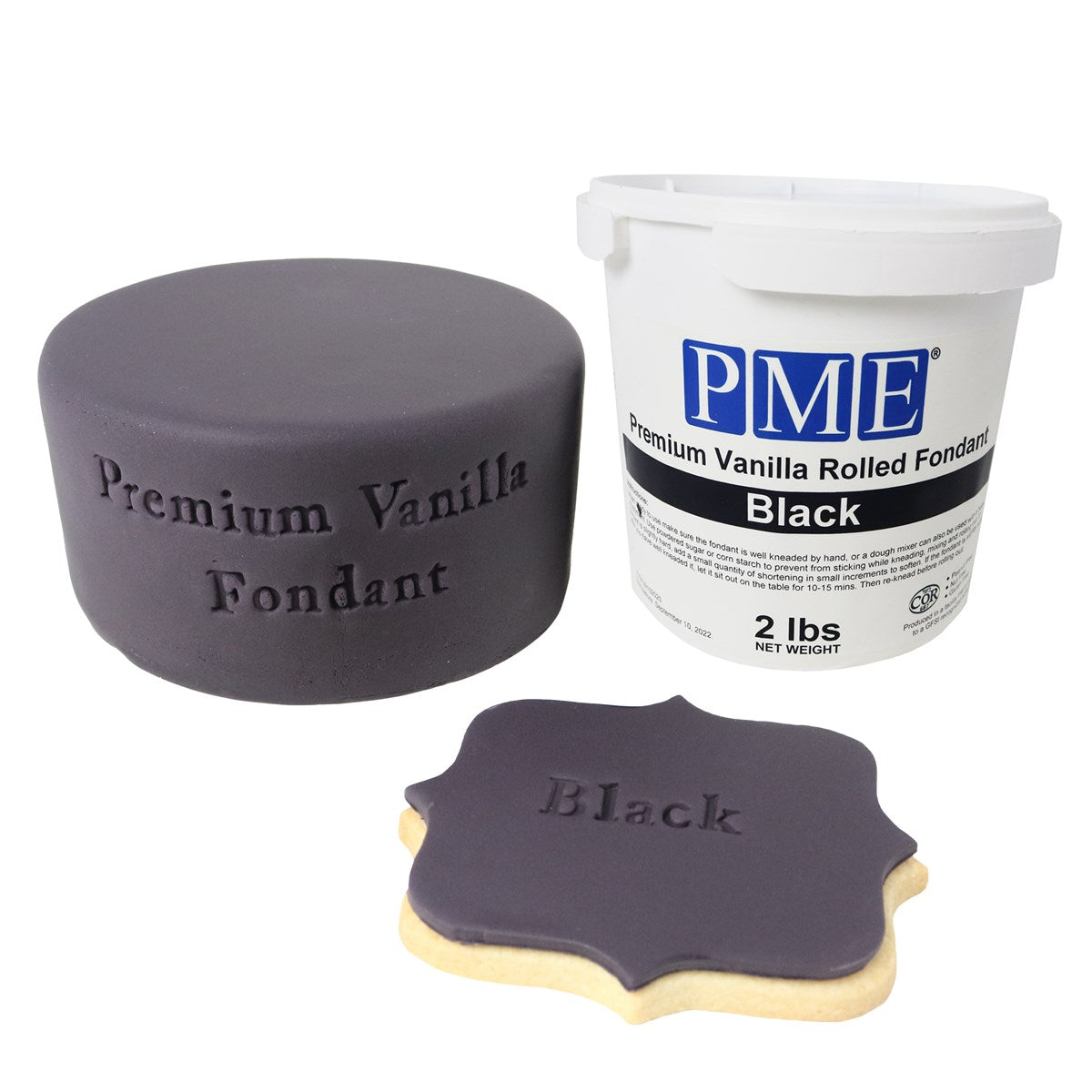 PME Black Fondant