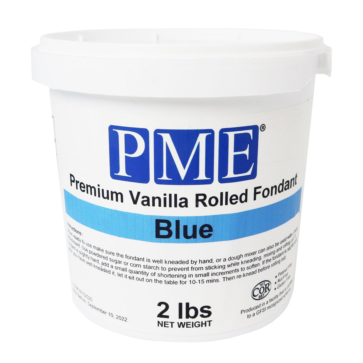 PME Blue Fondant