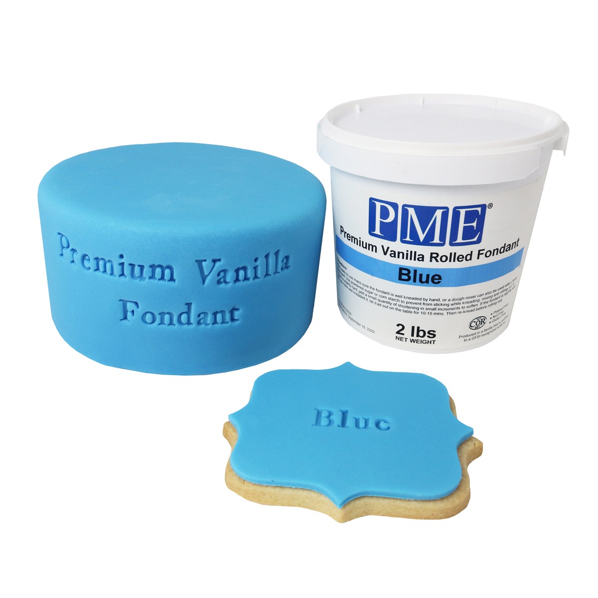 PME Blue Fondant
