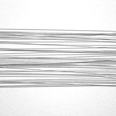 30 Gauge White Floral Wire