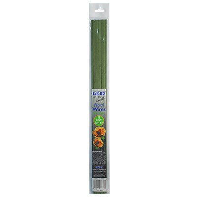 18 Gauge Green Floral Wire