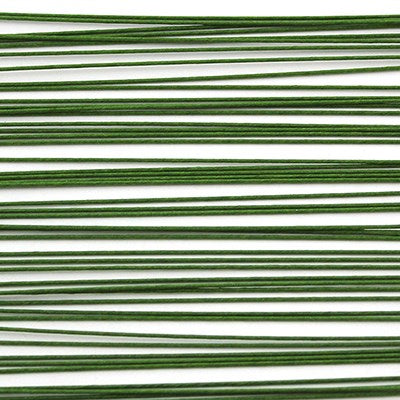 22 Gauge Green Floral Wire