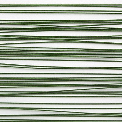 24 Gauge Green Floral Wire