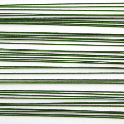 26 Gauge Green Floral Wire