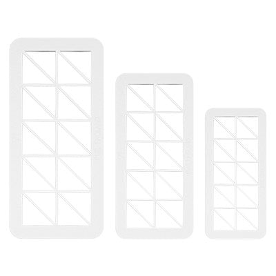 Geometric Multicutter - Right Angle, Set Of 3