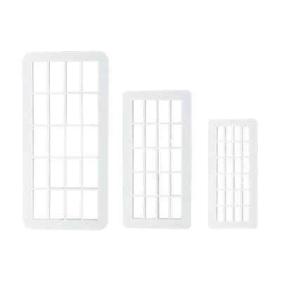 Geometric Multicutter Brick- Set of 3