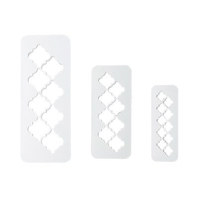 Geometric Multicutter Lantern, Set of 3