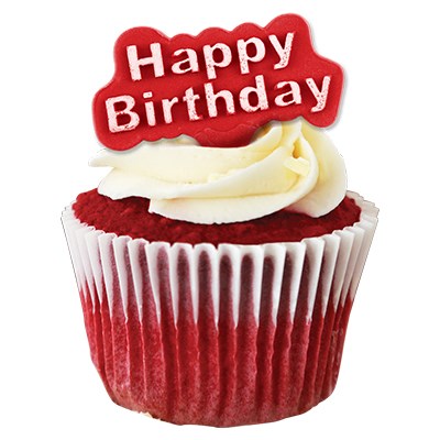 Novelty Plunger Cutter - M/L Happy Birthday Set of 2