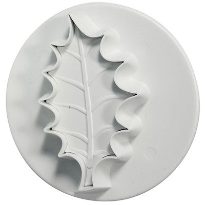 Foliage Plunger Cutters - Larger Veined Holly Leaf Set of 3
