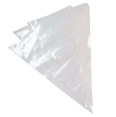 Icing Bag - Disposable Clear Pk/12 (30cm / 12”)