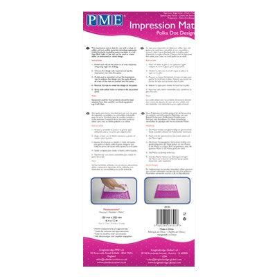 Polka Dot Impression Mat