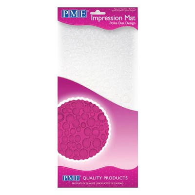 Polka Dot Impression Mat