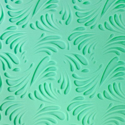 Elegant Wave Impression Mat