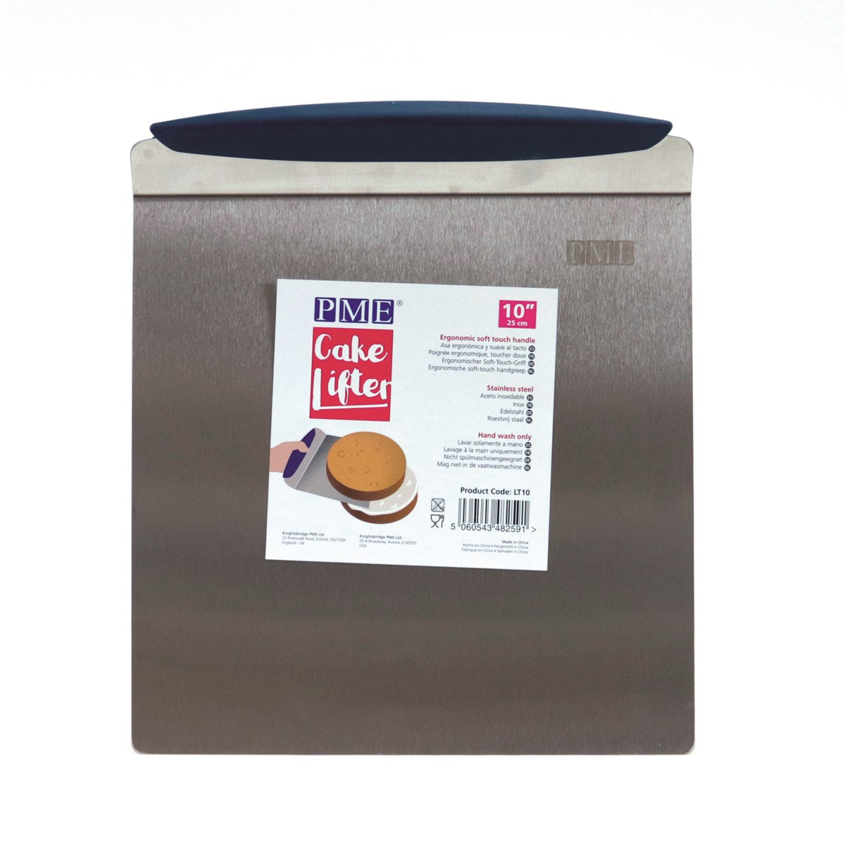 Stainless Steel Cake Lifter 10"
