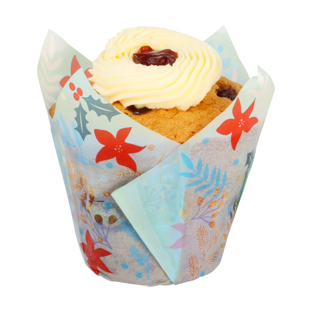 Tulip Muffin Cases – Festive Flowers Pk/24