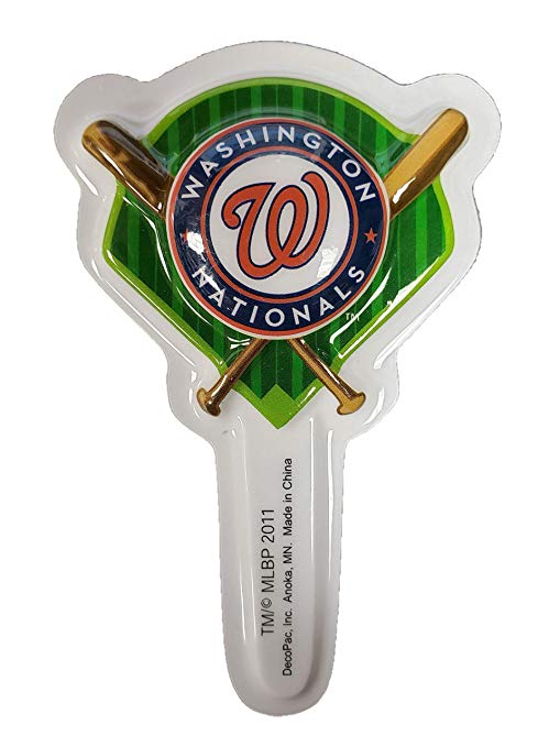 MLB Washington Nationals Cupcake Picks