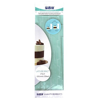 PME Tall Patterned Edge Side Latitude Ring- 4" & 6"