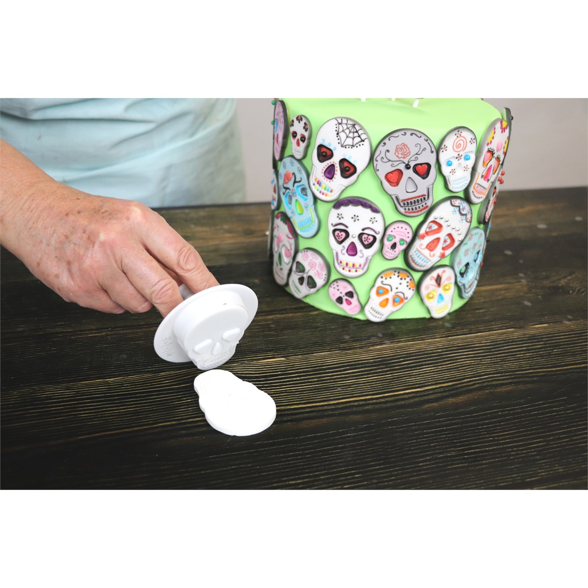 Skull Novelty Plunger Cutters, Set of 3