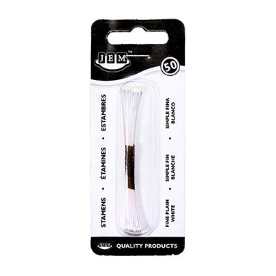 Plain Stamen - White