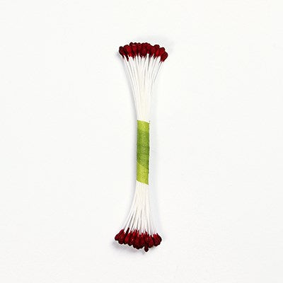 Plain Stamen - Burgundy