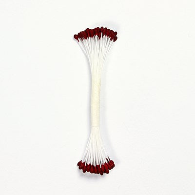 Plain Stamen - Burgundy