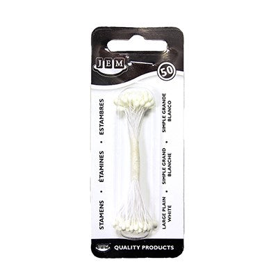 Plain Stamen - White
