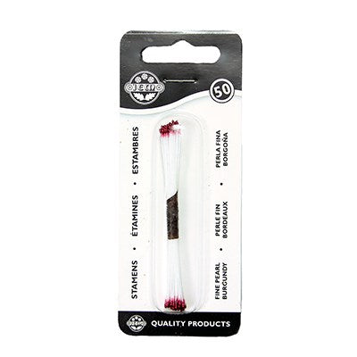 Pearl Stamen - Burgundy