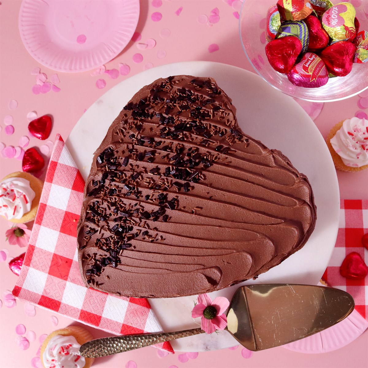Heart Cake Pan, Non-stick (20cm / 8")