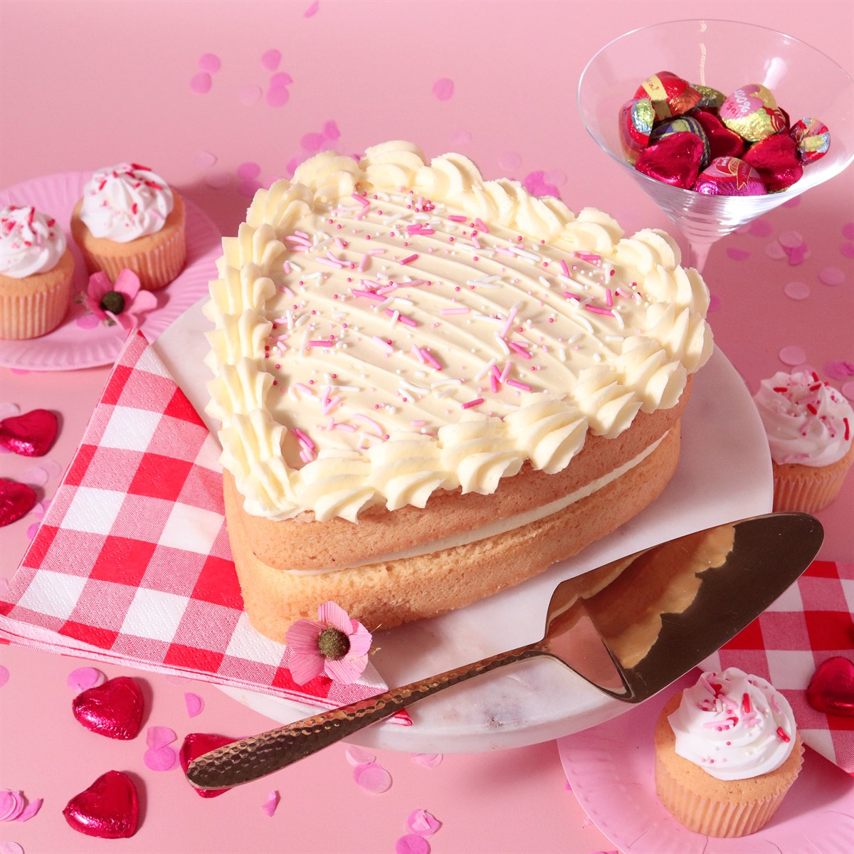 Heart Cake Pan, Non-stick (20cm / 8")