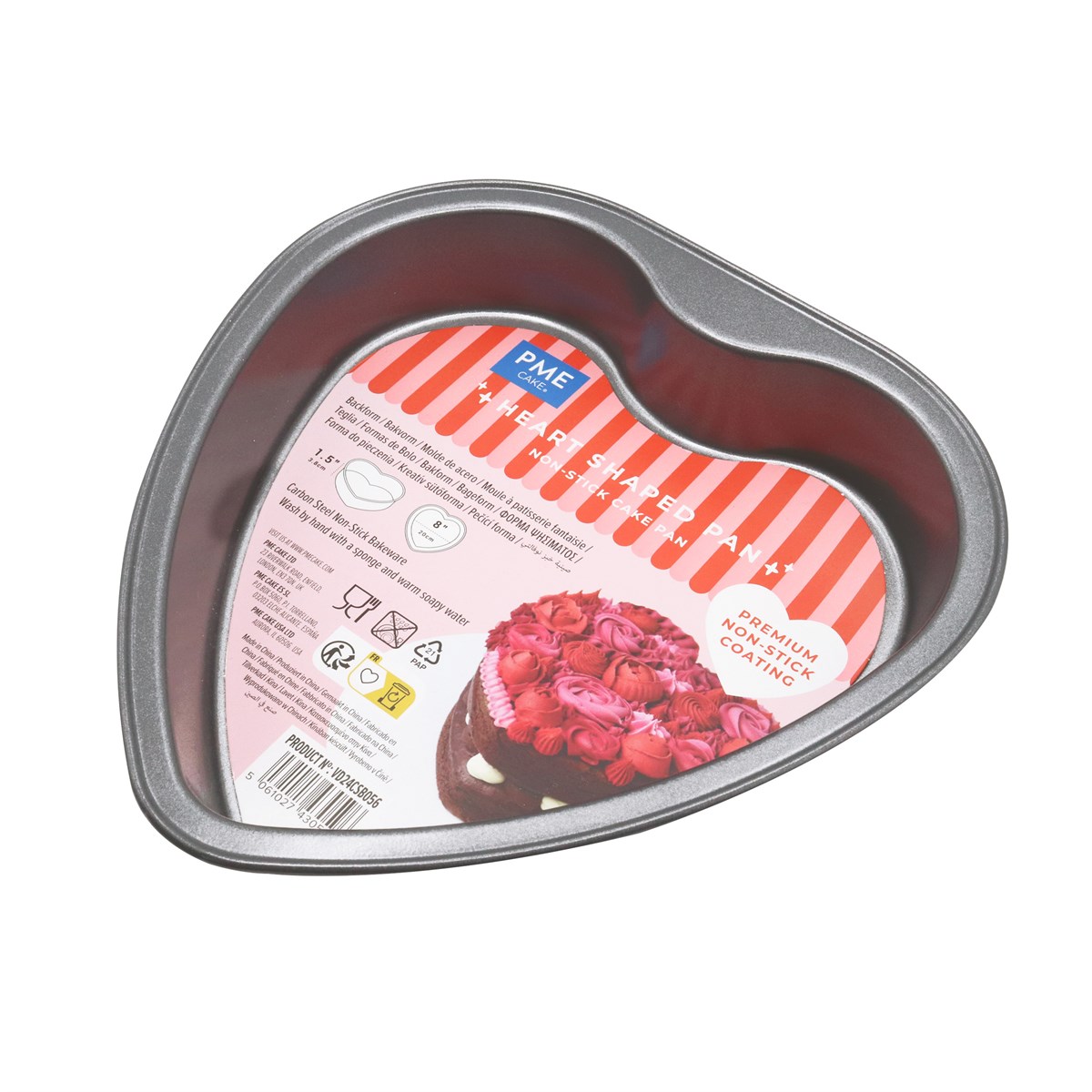 Heart Cake Pan, Non-stick (20cm / 8")