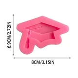 Graduation Cap and Diploma Silicone Mold