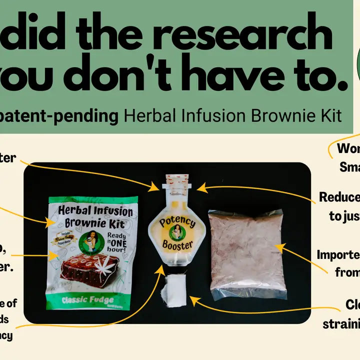 Herbal Infusion Brownie Kit