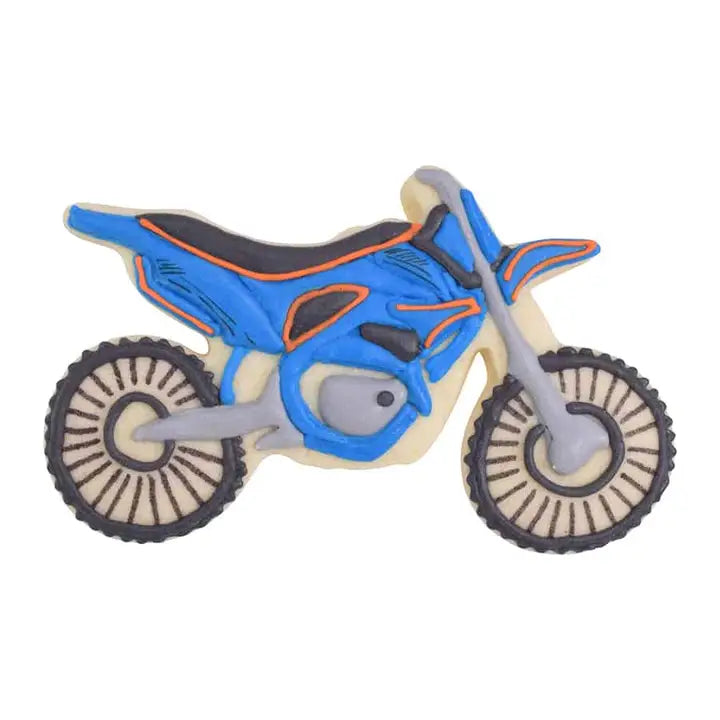 Dirtbike Cookie Cutter (4")