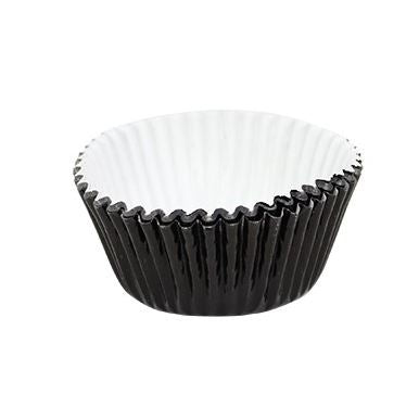 Metallic Baking Cup - Jet Black Pk/30