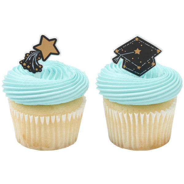 Shoot For The Stars Cupcake Picks