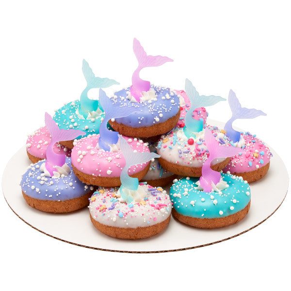 Mermaid Tail Wrap Cupcake Rings